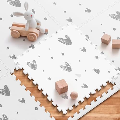 PIGLOG XL Baby Play Mat-72”x 48” Puzzle Play Mat, - Image 3