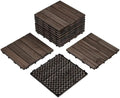 Yaheetech 11PCS Interlocking Deck Tiles Outdoor Patio Floor by Yaheetech