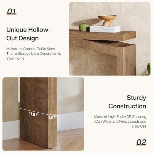 Tribesigns 40-Inch Console Table - Image 6