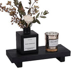 Wood Bathroom Tray Farmhouse Decor Kitchen Soap Holder, 8.7" x 3.6" Black - Image 5