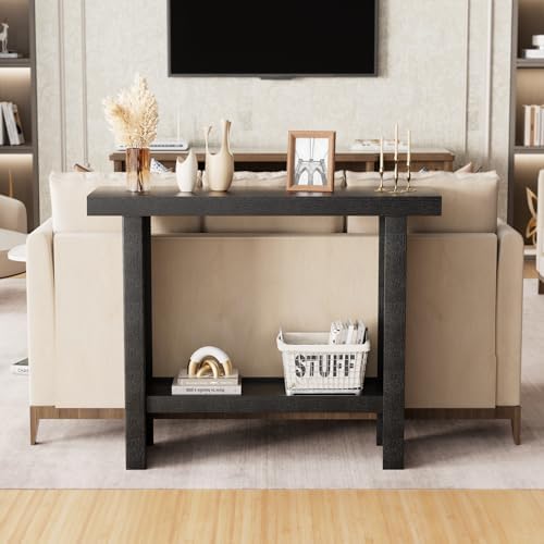 Console Table, 39.3" Rectangular Modern Entryway Table - Image 4