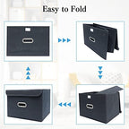 STOREONE Fabric Storage Cube Bins Foldable Organizer Container Collapsible - Image 6