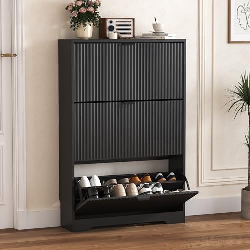 HUANLEGO Shoe Cabinet Storage for Entryway by HUANLEGO