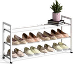 Bumusty 3 Tier Expandable Shoe Rack by BUMUSTY