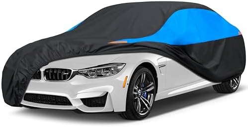 MORNYRAY Waterproof Car Cover All Weather Snowproof UV Protection Windproof by MORNYRAY