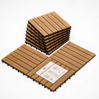 Idzo Interlocking Deck Tiles 9.6 SQFT by Idzo