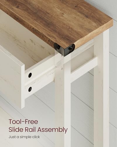 VASAGLE 47.2" Narrow Console Table - Image 5
