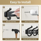 Coat Rack Wall Mount Heavy Duty, Wall Coat Hanger - Image 6