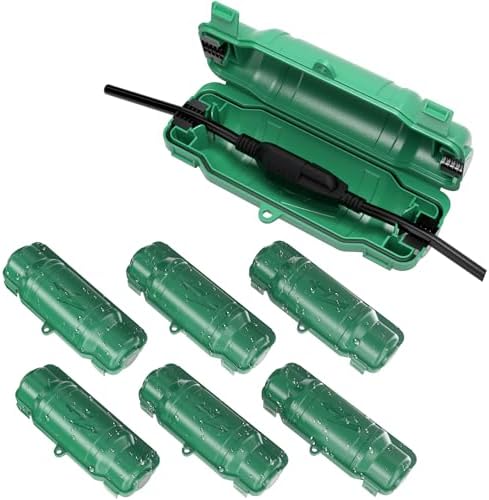 7 Pack Outdoor Extension Cord Safety Cover, Waterproof by Unknown