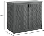 Suncast Lockable Outdoor Cabinet Storage - Image 3