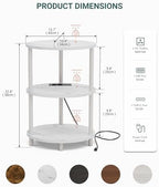 Small Round Side Table - Image 2