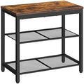 HOOBRO Shoe Bench, 3-Tier Shoe Rack, Industrial Shoe Organizer Storage Bench by HOOBRO