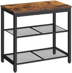 HOOBRO Shoe Bench, 3-Tier Shoe Rack, Industrial Shoe Organizer Storage Bench by HOOBRO