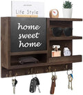 WEWEOW Key Holder for Wall, Mail Organizer Wall Mount by WEWEOW