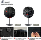 Bitubi Industrial Fan Cover, Waterproof Outdoor Covers, Compatible - Image 3
