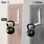 BAKON Over The Door Hanger Folding Clothes Drying Rack, Folding Hanging Coat - Image 7