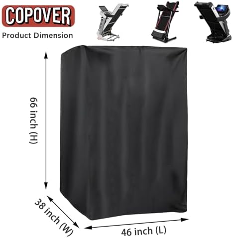 Treadmill Cover, Dustproof UV Protection Running Machine Cover, Exercise - Image 6