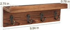 Key Holder Wall Mount, Farmhouse Wall Shelf - Image 6