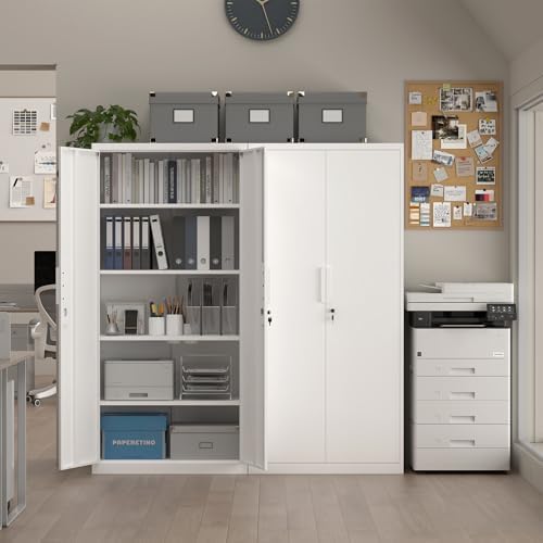 72" H Metal Garage Storage Cabinet - Image 2