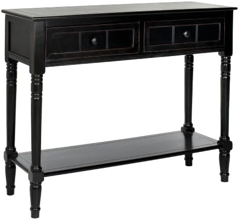 SAFAVIEH Samantha Wood Console Entryway Table, 35.8" AMH5710B - Image 5