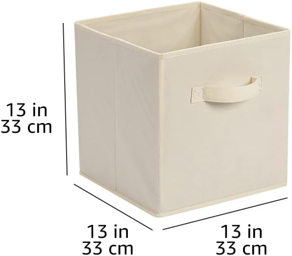 Amazon Basics Collapsible Fabric Storage Cube Bins Organizer - Image 4