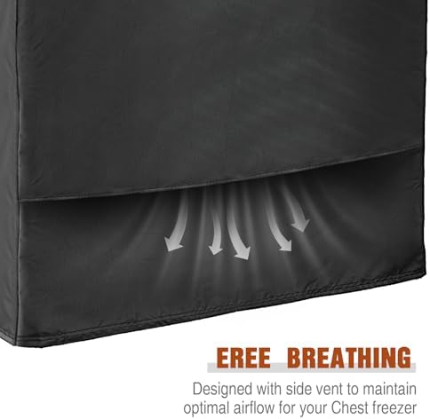 Custom Chest Freezer Cover, Outdoor Waterproof Deep Freezer Cover - Image 5