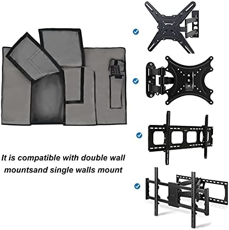 iBirdie Outdoor TV Cover 48 to 50 inch Weatherproof and Waterproof - Image 4