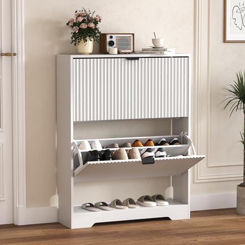 HUANLEGO Shoe Cabinet Storage for Entryway by HUANLEGO