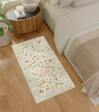 DUKINO 2x4 Rug for Entryway, Animal Washable Runner Rug for Kitchen - Image 4