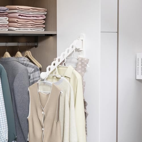 wall Mounted Clothes Drying Folding Hanger Rack - Image 5