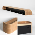 Kazai. Wall-Mounted Coat Rack 'Toke' - Image 4