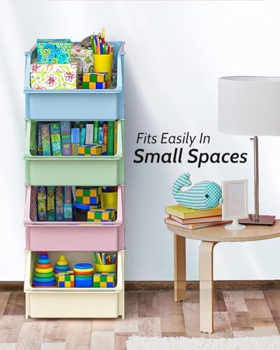 Skywin Stackable Storage Bins Open Front - Image 5