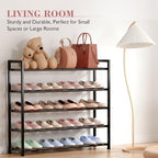 Bumusty 5 Tier Expandable Shoe Rack - Image 4