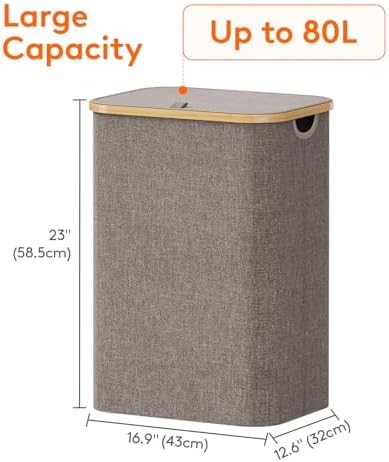Lifewit 80L Large Laundry Basket - Image 4