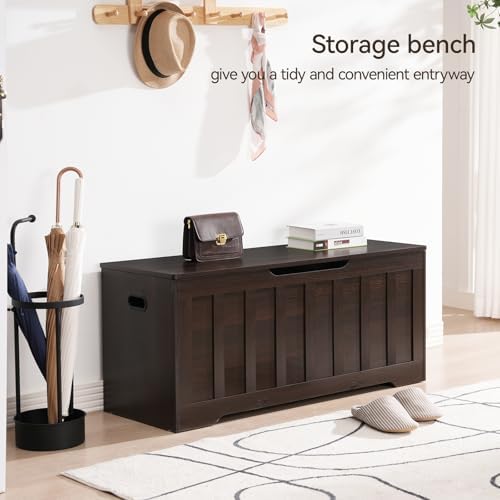 VANKILEY 43.3" Storage Chest Extra Large, Storage Bench.. - Image 5