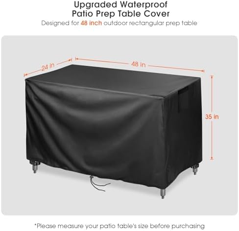 Outdoor Prep Table Cover 48 inch - Image 3
