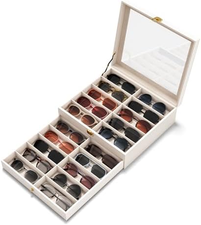 NEWLOOP 20 Slots Sunglass Organizer by NewloopStorageBox-Nomess