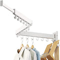 LIENAHU Drying Rack, Wall Mounted Clothes Rack, 220lbs Capacity by LIENAHU
