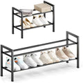 Bumusty 2 Tier Expandable Shoe Rack by BUMUSTY