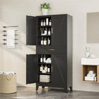Bevivog 71" Kitchen Pantry Cabinet, Metal Storage Cabinet - Image 6