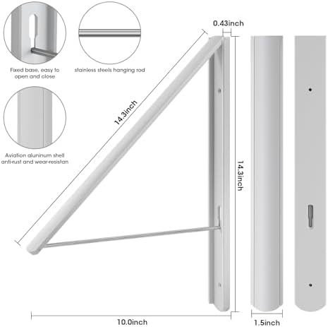 Foldable Wall Drying Rack - Image 3