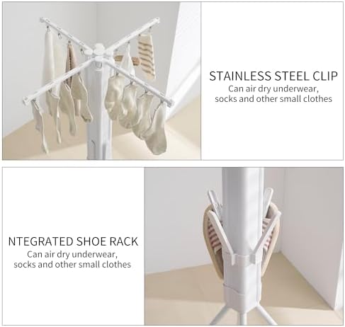 RFOUO Foldable Clothes Drying Rack - Image 4