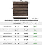 Yaheetech 33PCS Interlocking Deck Tiles Outdoor Patio Floor - Image 6