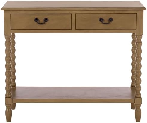 SAFAVIEH Athena 2-Drawer Wood Console Entryway Table, 35.5" CNS5702F by Unknown
