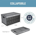 Collapsible Storage Bin - 62L - Obsidian - Image 2