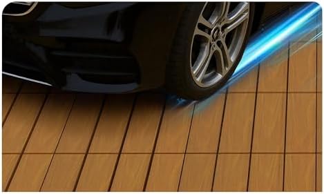 GarveeTech 9-Pack 12"X12" Composite Deck Tiles | Interlocking Waterproof Patio by GarveeTech