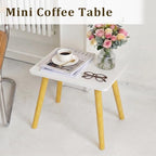 FORAOFUR Side Table Living Room, Mini Table - Image 7