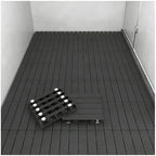 6 Pcs Bathroom Raised Floor Mat, Square Drain Shower Mat by WOHNZAExcellentquality