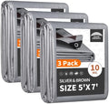 RAINDEWAY 5x7 Feet Tarps Heavy Duty Waterproof, 10Mil Small Tarp by RAINDEWAY