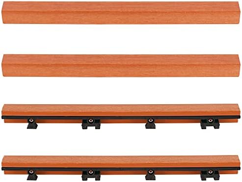 1 in. x 1 ft. Quick Deck Composite Deck Tile Straight Trim - Image 2